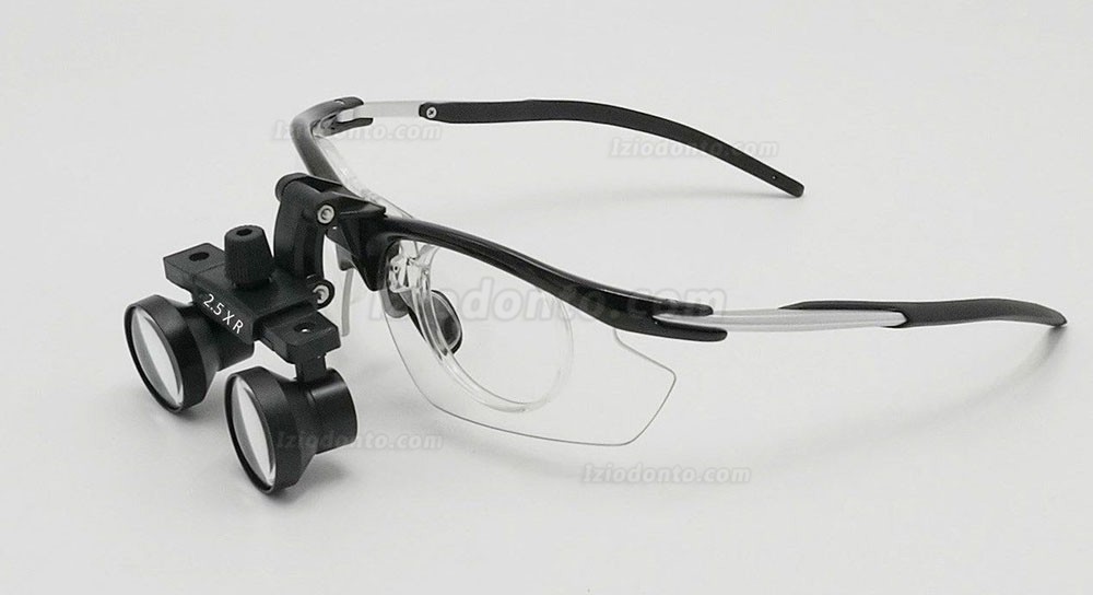 Lupa binocular dentária 2,5X lupa médica desmontagem anti-embaciamento Lupa binocular dentária 2,5X lupa médica desmontagem anti-embaciamento