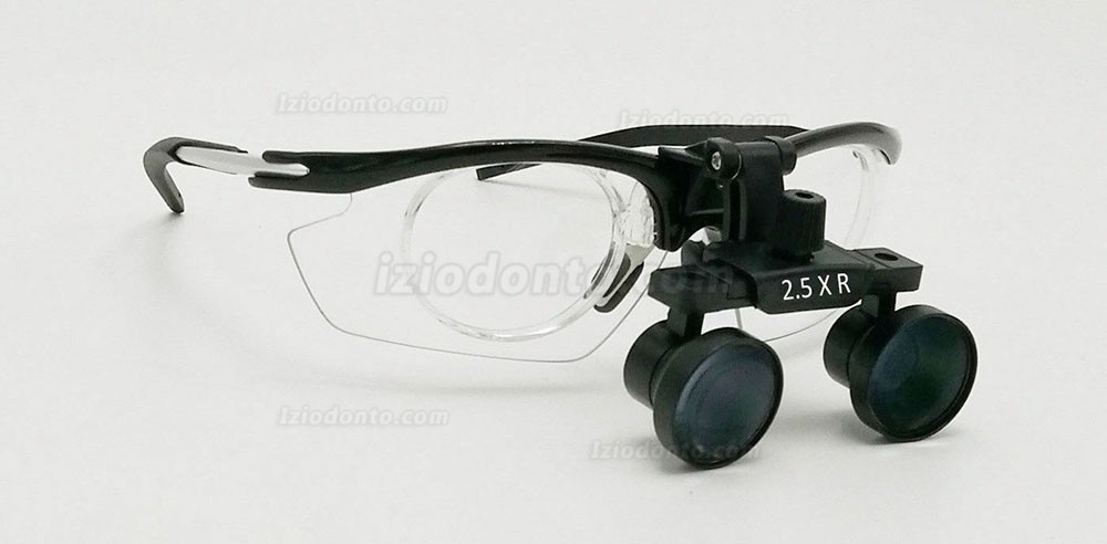 Lupa binocular dentária 2,5X lupa médica desmontagem anti-embaciamento Lupa binocular dentária 2,5X lupa médica desmontagem anti-embaciamento